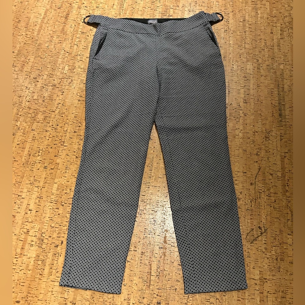 Phase eight black and white dress pants